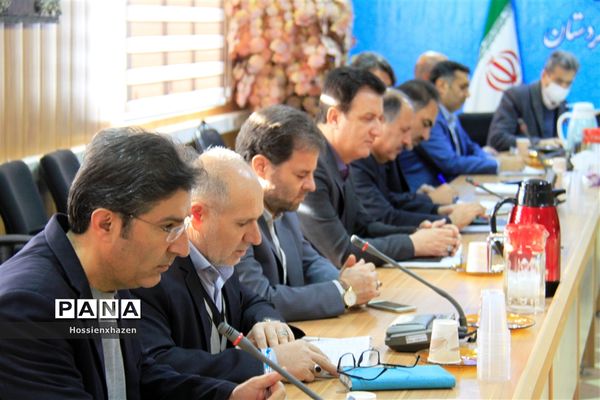 نشست شورای معاونان اداره‌کل آموزش و پرورش استان کردستان ۱۴۰۱