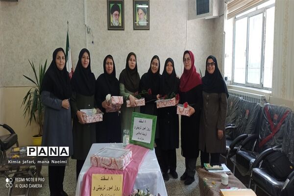 گرامیداشت هفته امور تربیتی در مدارس دخترانه  شهرستان کاشمر