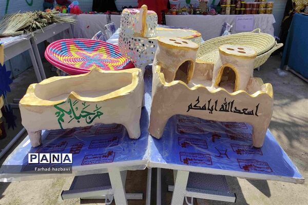 نمایشگاه محصولات فرهنگی و صنایع‌دستی در شهرستان کارون