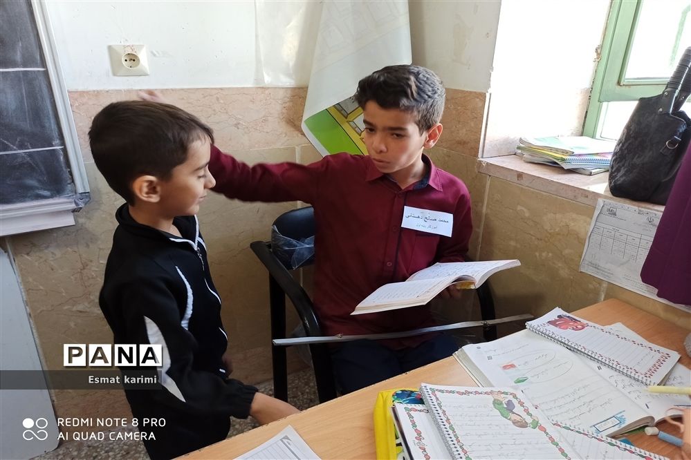 اجرای طرح ایما در دبستان جیحون شهرستان خاتم