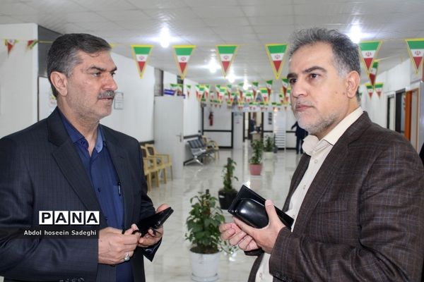 دومین روز فعالیت ستاد ارتباطات مردمی سفر ریاست جمهوری در آموزش و پرورش استان بوشهر