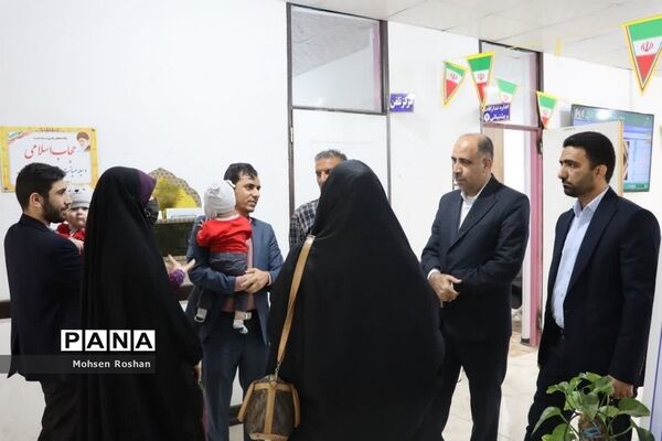 دومین روز فعالیت ستاد ارتباطات مردمی سفر ریاست جمهوری در آموزش و پرورش استان بوشهر