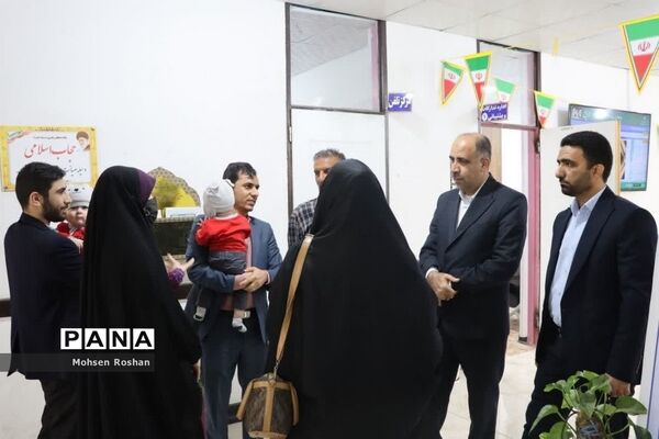 دومین روز فعالیت ستاد ارتباطات مردمی سفر ریاست جمهوری در آموزش و پرورش استان بوشهر