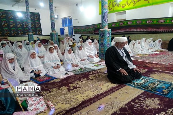 برگزاری مراسم جشن تکلیف دانش‌آموزان شهرستان حمیدیه