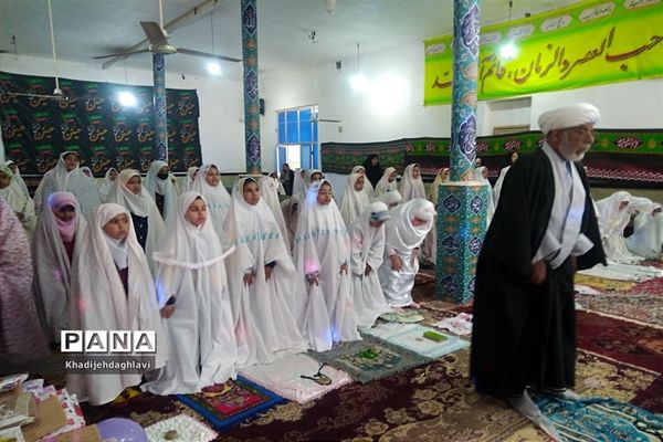 برگزاری مراسم جشن تکلیف دانش‌آموزان شهرستان حمیدیه