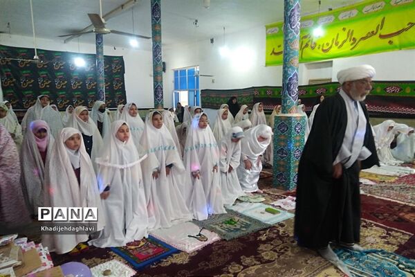 برگزاری مراسم جشن تکلیف دانش‌آموزان شهرستان حمیدیه
