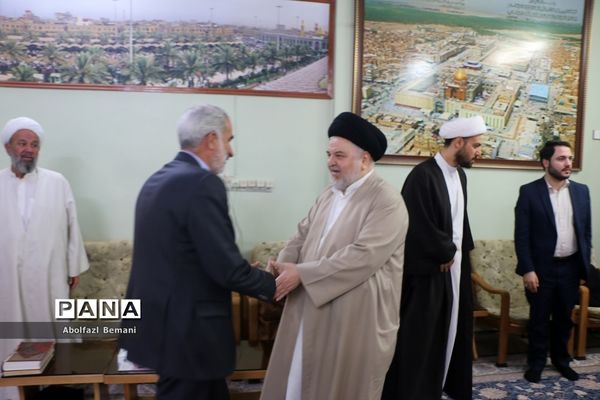 دیدار وزیر آموزش و پرورش با علما و مراجع عظام تقلید در قم