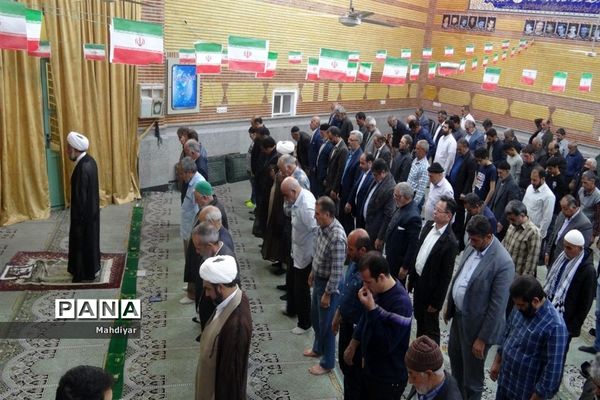 برگزاری نمازجمعه در شهر جوادآباد