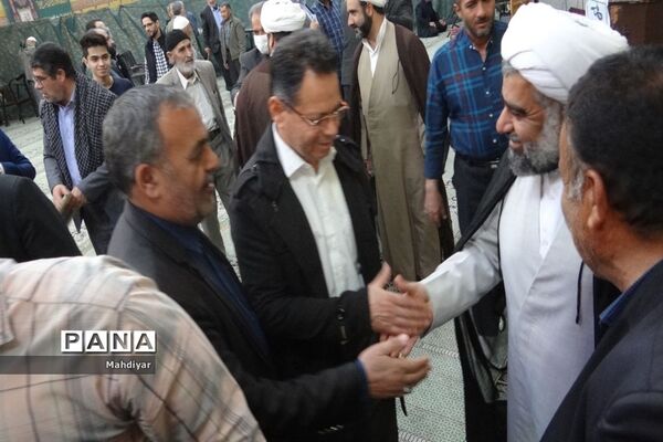 برگزاری نمازجمعه در شهر جوادآباد