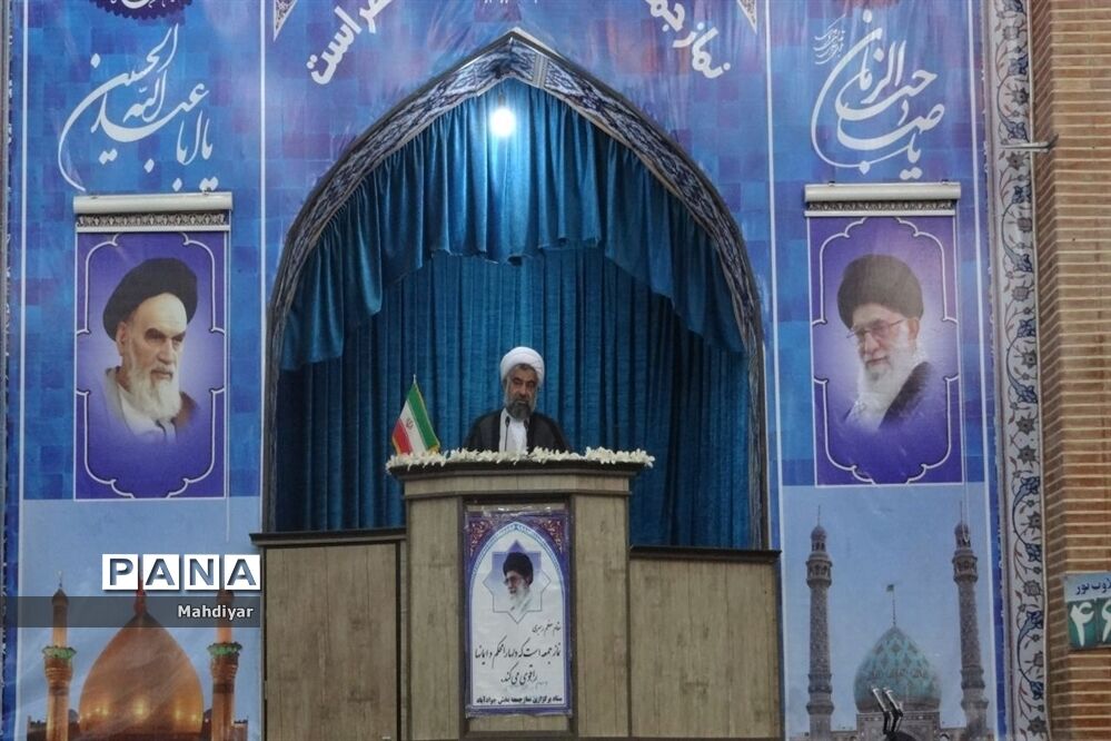برگزاری نمازجمعه در شهر جوادآباد