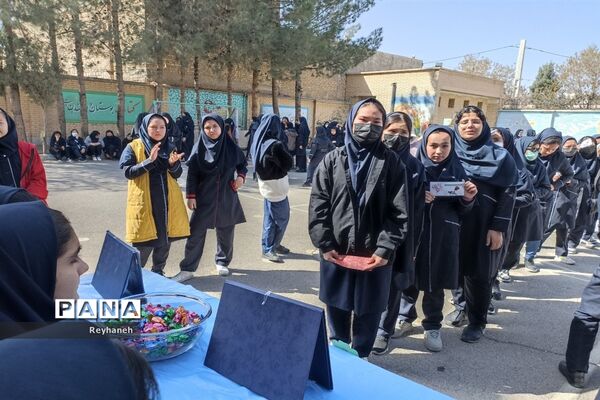برگزاری جشن نیکوکاری در مدرسه عدالت شهر جوادآباد