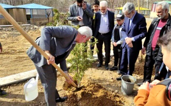 برگزاری مراسم روز درختکاری با حضور وزیر آموزش و پرورش