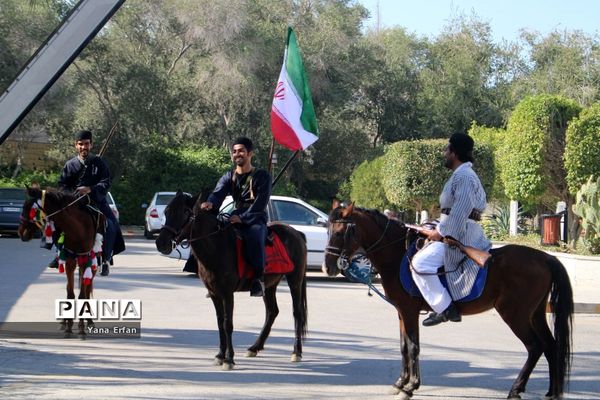 دیدار مردم بوشهر با رئیس جمهور