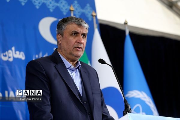 کنفرانس مطبوعاتی مشترک رئیس سازمان انرژی اتمی ایران و مدیرکل آژانس بین‌المللی انرژی اتمی