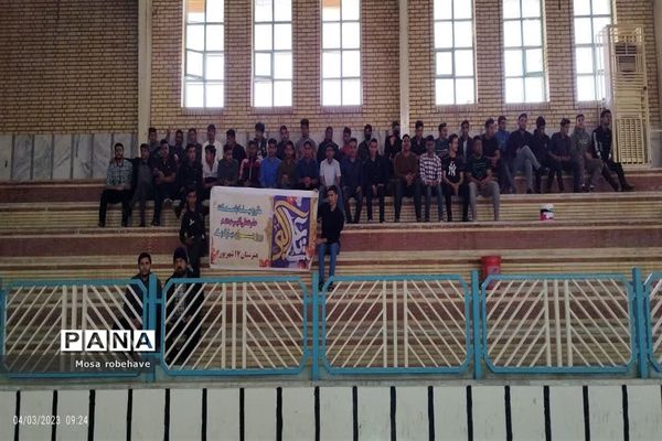 حضور پرشور جوانان شادگانی در مراسم ولادت حضرت اکبر«ع»  و روز جوان