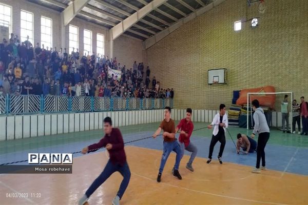 حضور پرشور جوانان شادگانی در مراسم ولادت حضرت اکبر«ع»  و روز جوان