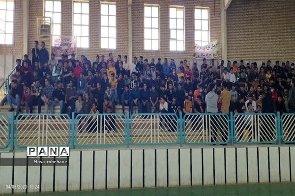 حضور پرشور جوانان شادگانی در مراسم ولادت حضرت اکبر«ع»  و روز جوان