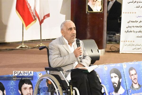 تجلیل از جانبازان قطع نخاعی در مازندران