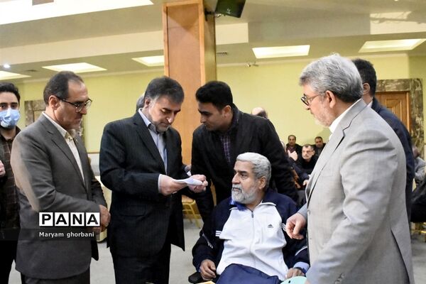 تجلیل از جانبازان قطع نخاعی در مازندران