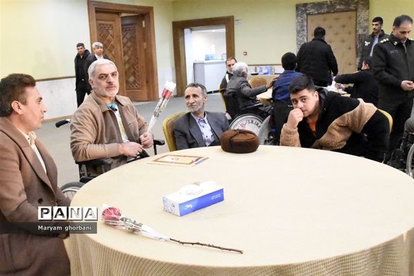 تجلیل از جانبازان قطع نخاعی در مازندران