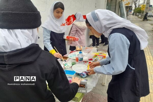 جشن نقاشی گل نرگس در قائمشهر