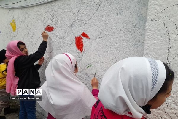 جشن نقاشی گل نرگس در قائمشهر
