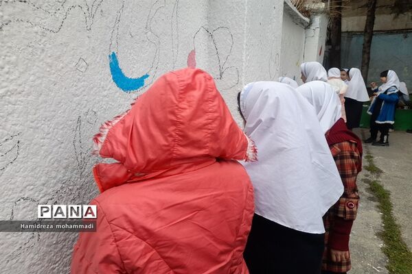 جشن نقاشی گل نرگس در قائمشهر