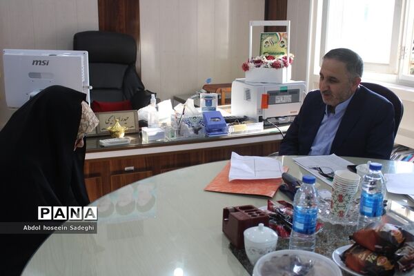 سومین روز فعالیت ستاد ارتباطات مردمی سفر ریاست جمهوری در آموزش و پرورش استان بوشهر