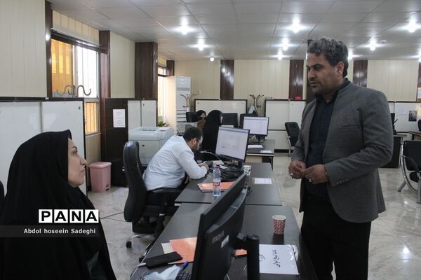 سومین روز فعالیت ستاد ارتباطات مردمی سفر ریاست جمهوری در آموزش و پرورش استان بوشهر
