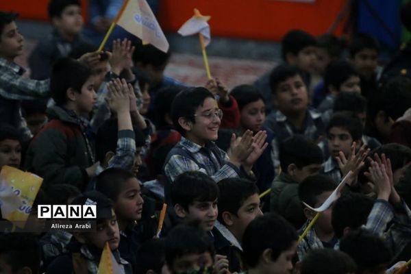 مراسم بزرگ عاشقان مهدی در کاشمر