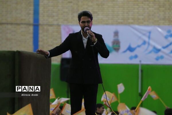 مراسم بزرگ عاشقان مهدی در کاشمر