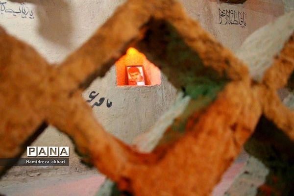 دانش‌آموزان پسر رودهن در اردوی راهیان نور