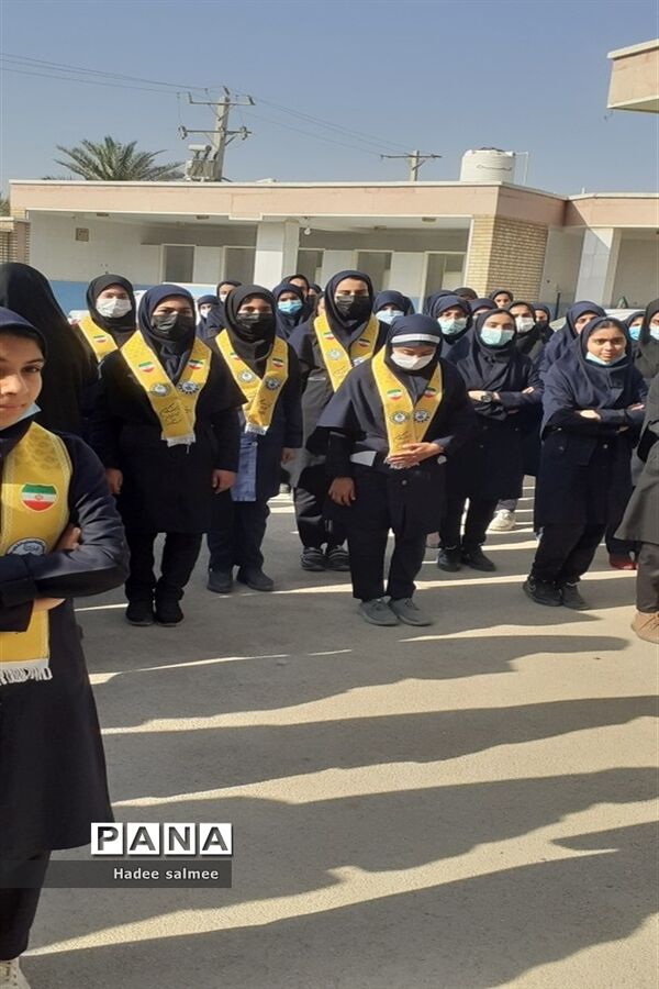 آیین زنگ احسان و نیکوکاری در مدارس شادگان