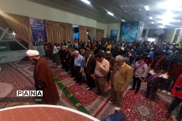 روز اول اردوی دانش‌آموزان زیارت اولی اصفهانی در مشهد مقدس