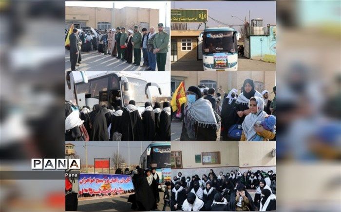 اعزام اولین کاروان راهیان نور بناب به مناطق جنوب کشور