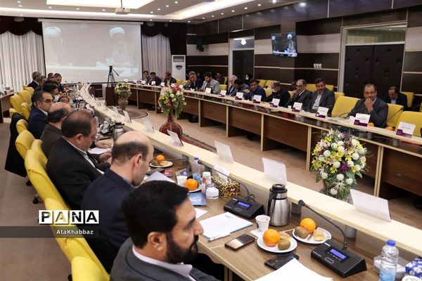 جلسه شورای معاونان و روسای آموزش و پرورش استان آذربایجان شرقی