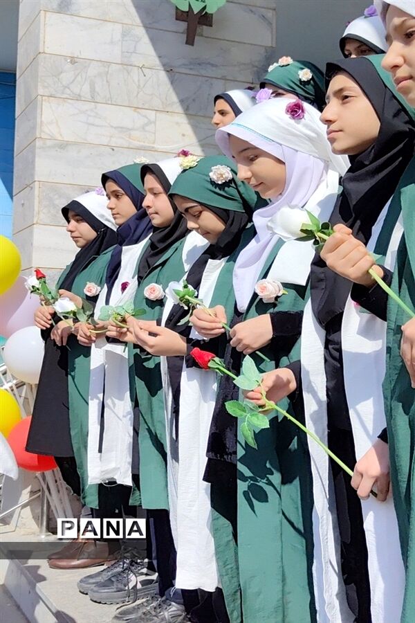 برگزاری مراسم روز درختکاری در آموزشگاه علامه حلی ناحیه‌۲ زنجان