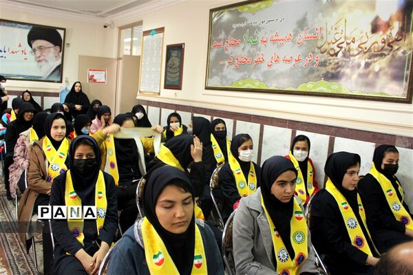 مراسم جشن نیکوکاری در دبیرستان شاهد اطهر ناحیه 1 زنجان