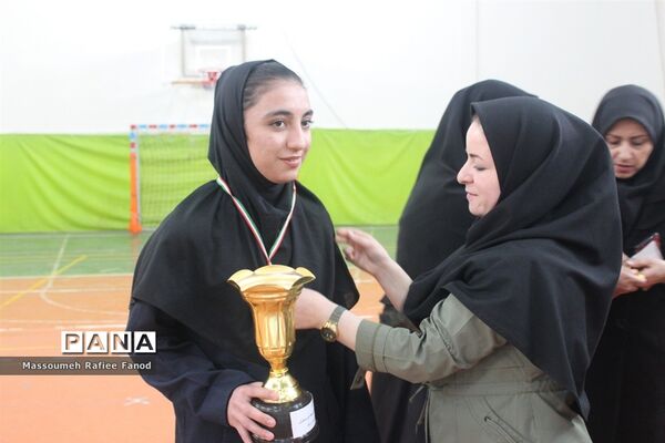 اختتامیه مسابقات هندبال دختران شهرستان گلبهار