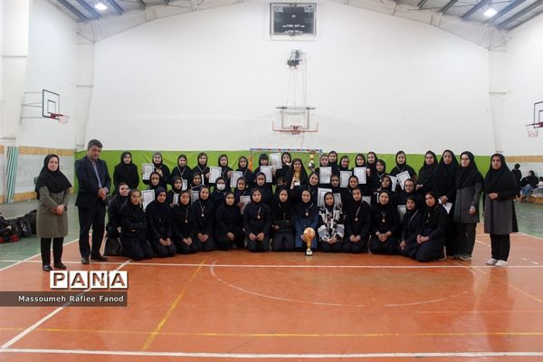 اختتامیه مسابقات هندبال دختران شهرستان گلبهار