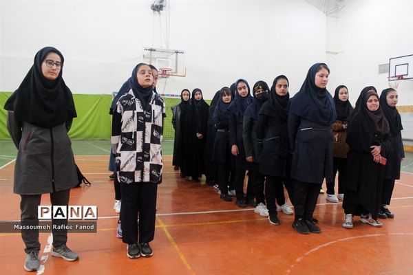 اختتامیه مسابقات هندبال دختران شهرستان گلبهار