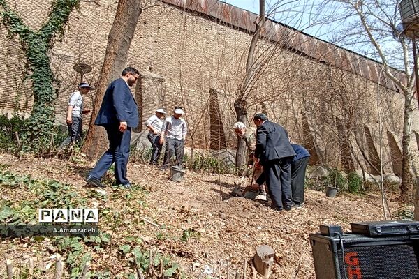 با کاشت هر درخت، یادشهیدی را زنده نگه می‌داریم
