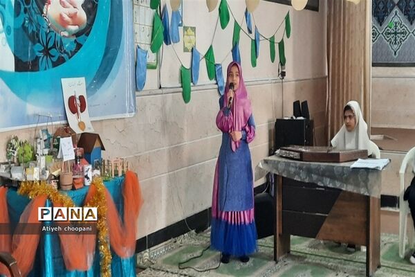آیین روز درختکاری در دبستان دخترانه شهید یاسینی منطقه ۱۴