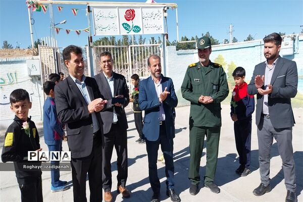 برپایی صبحگاه انتظار در دبستان قرآنی شهید منتظرقائم با حضورمعاون تربیت‌بدنی اداره‌کل آموزش و پرورش