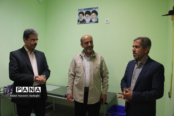افتتاح اتاق بهداشت دبستان شهدای مدافع سلامت بوشهر