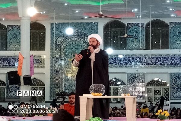برگزاری مراسم میلاد حضرت مهدی(ع) و جشن تکلیف دانش‌آموزان پسر در تربت جام