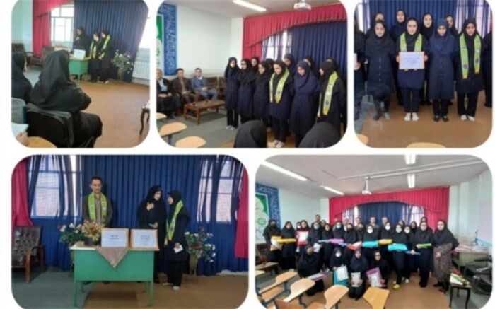 برگزاری جشن نیمه شعبان در دبیرستان پاسداران عفت پردنجان
