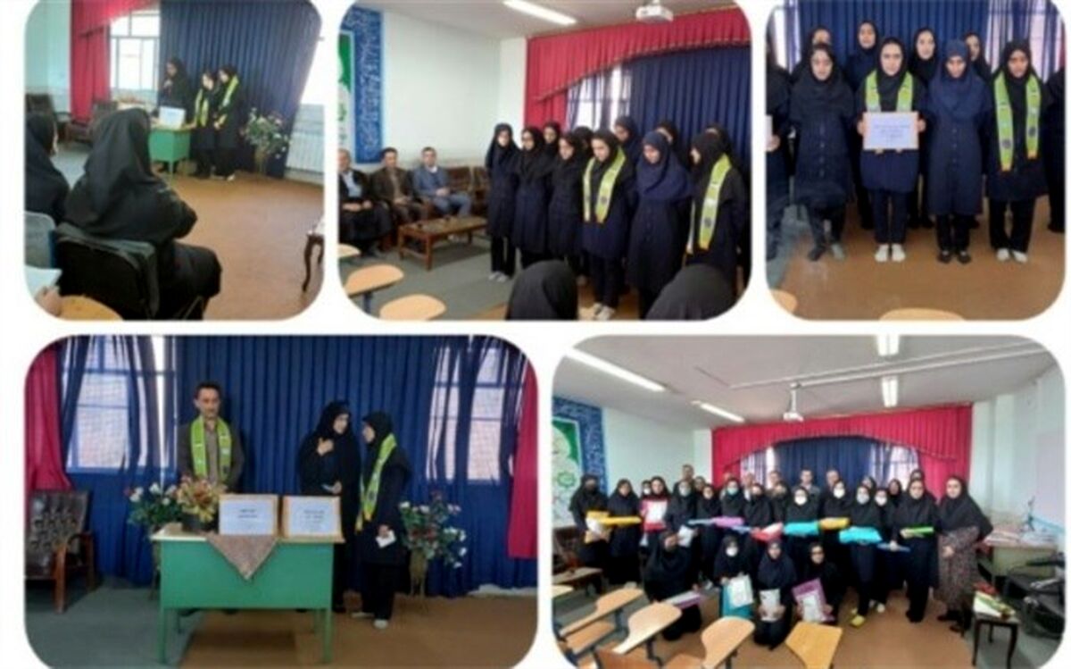 برگزاری جشن نیمه شعبان در دبیرستان پاسداران عفت پردنجان
