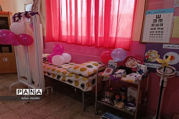 افتتاح اتاق بهداشت دبستان آسیه ملارد