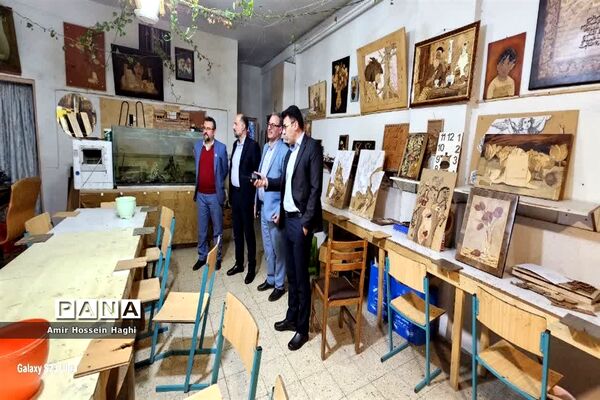 بازدید از فضاهای مختلف کانون فرهنگی تربیتی قدس